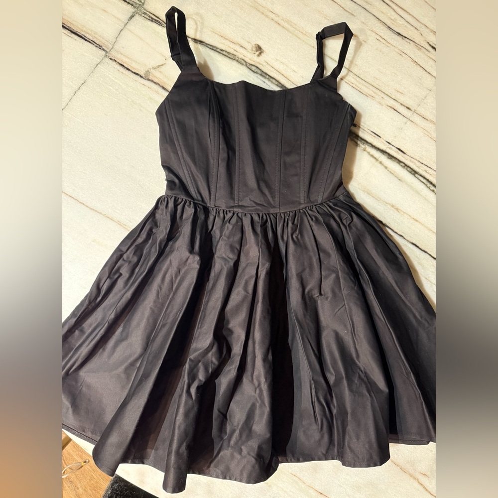 Finesse Black Mini Dress - Picture 5 of 7